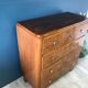 Vintage dresser with compass feet