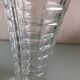 Two vases in cut glass vintage 60s-70s