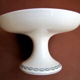 Fruit cup nobilis compotier wreath laurel earthenware of sarreguemines