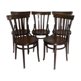 Set 5 bistro chairs