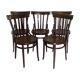 Ensemble 5 chaises bistrot