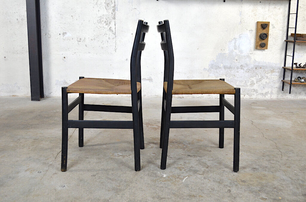 Pair of vintage design chairs - Scandinavian 1960