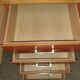 Bureau vintage a 5 tiroirs
