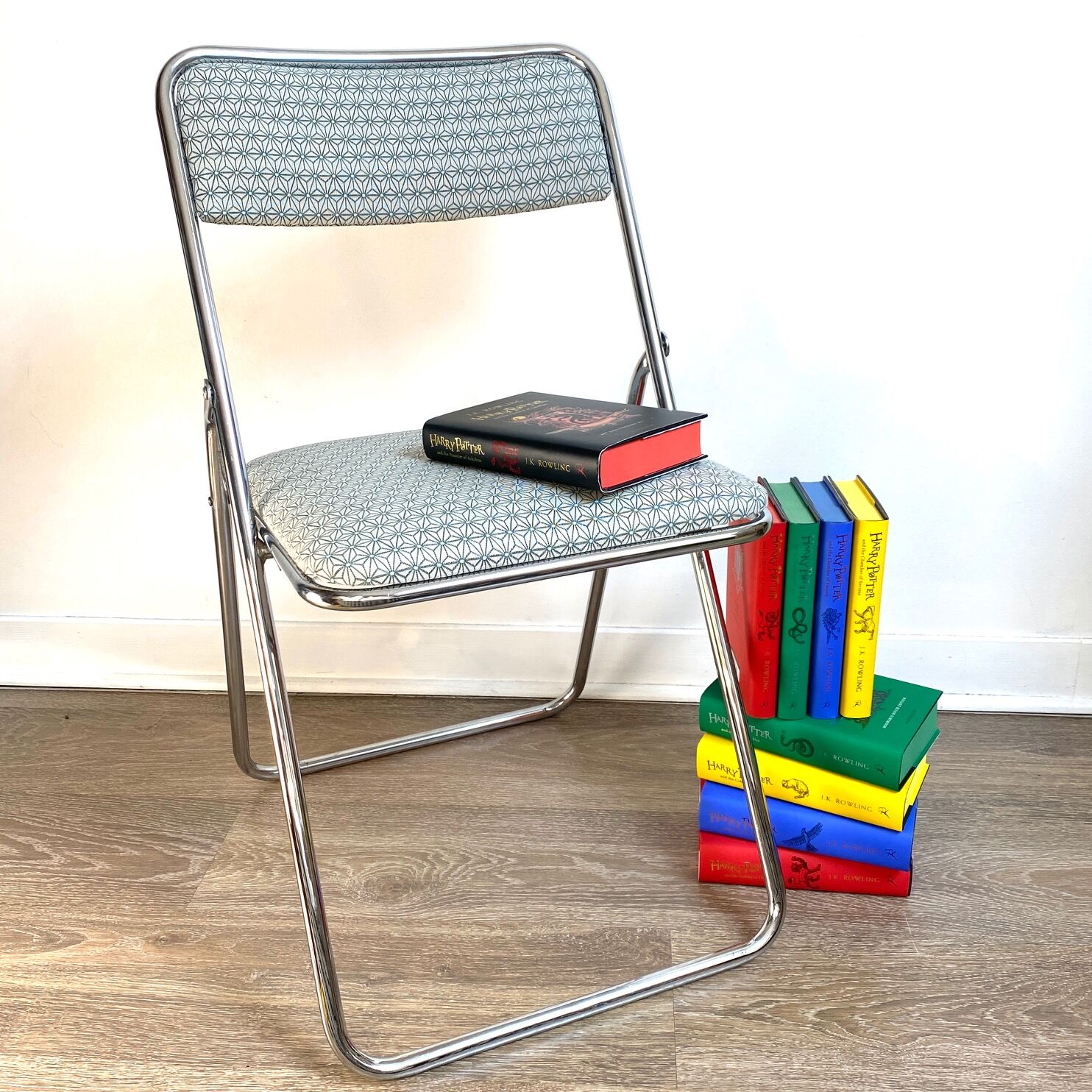 Folding chair - Saki - 70s - upcycled