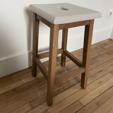 Vintage oak stool