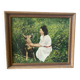 Portrait de femme et son chien