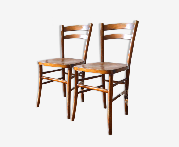 Paire de chaises bistrot