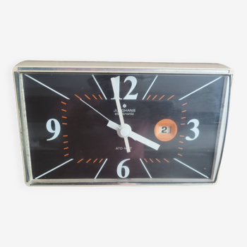 vintage horloge pendule murale rectangulaire junghans