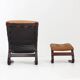 Vintage Kengu lounge armchair designed by Erda & Nordahl Solheim