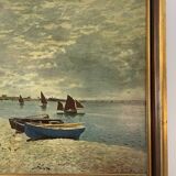 Reproduction Claude Monnet - “The beach of Saint Address”