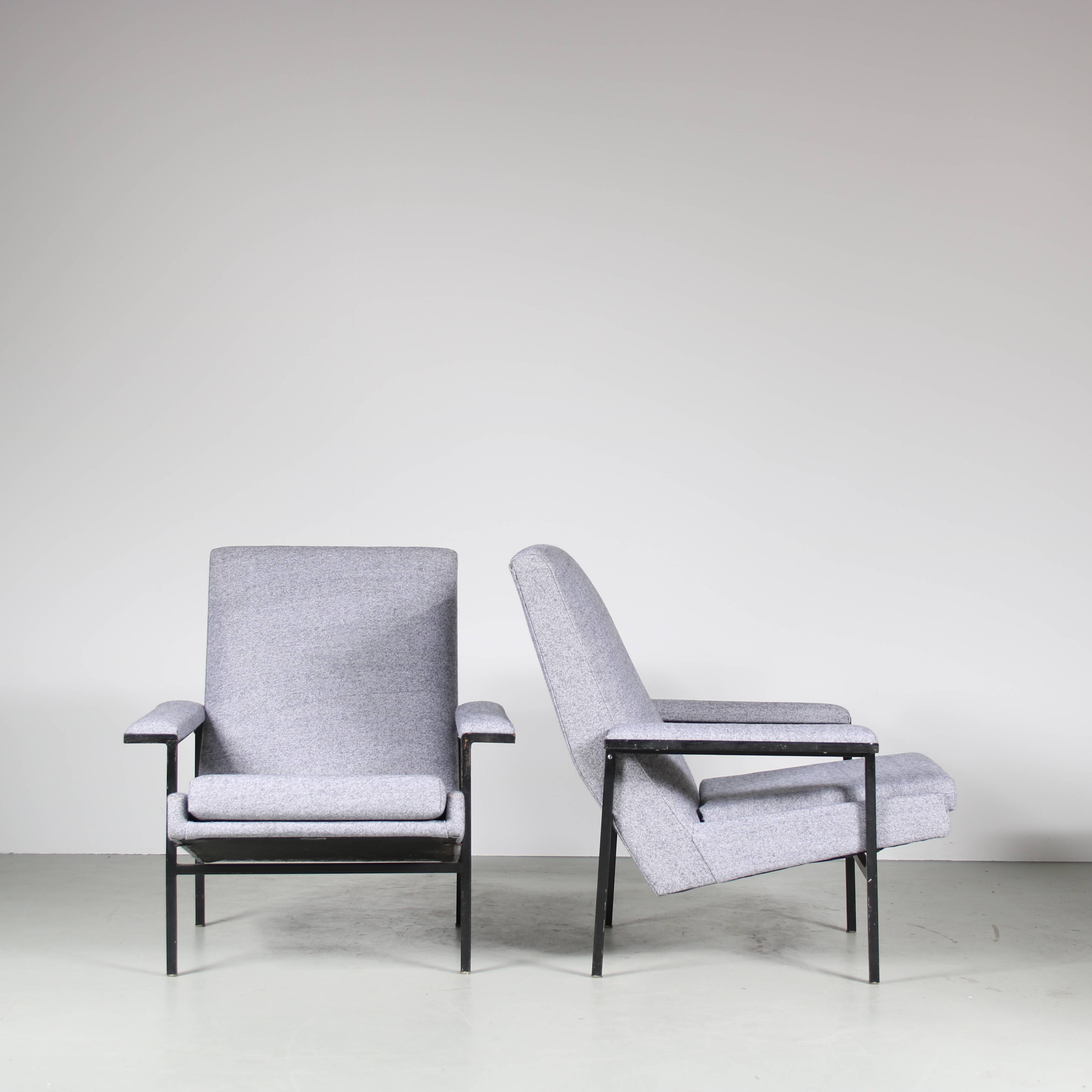 Pair of ARP Chairs by Steiner, France 1950
