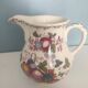 Pichet multicolor Mason's Ironstone Fenton panier de fruit