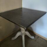 Table Carrée en Pin blanc vieilli 4 personnes