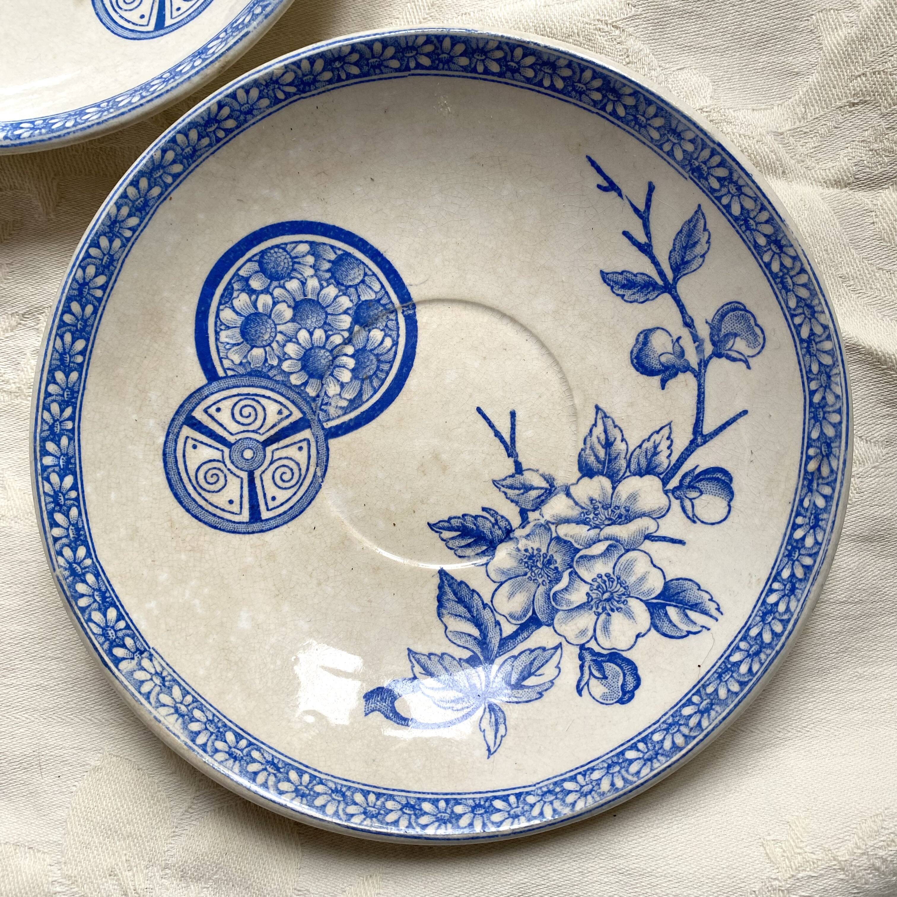 Earthenware saucers or coasters
