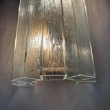 Monumental Italian Wall Lamps attributed to Venini, Italy, 1970s, Set of 2