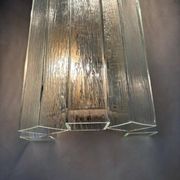 Monumental Italian Wall Lamps attributed to Venini, Italy, 1970s, Set of 2