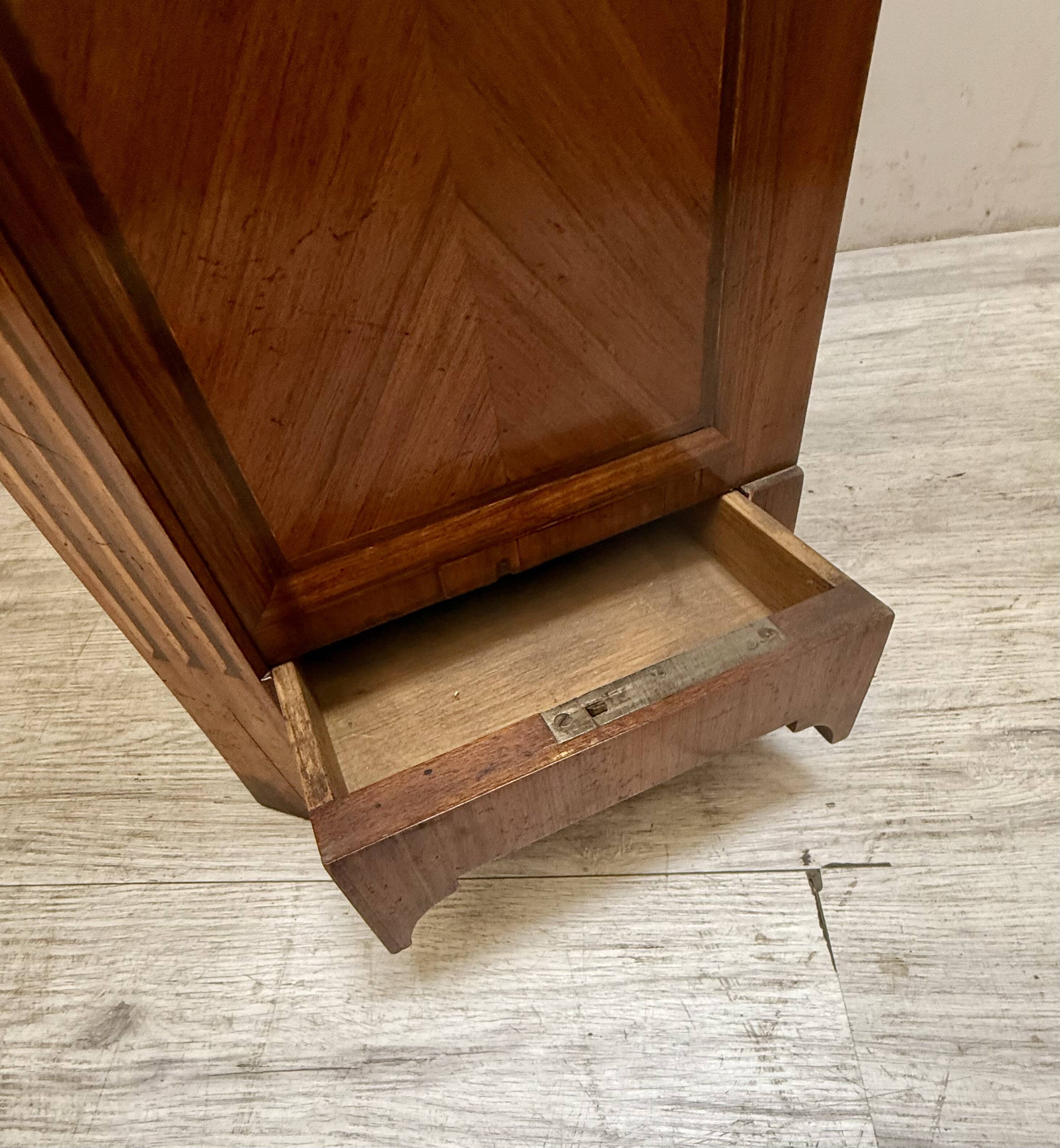 Louis XVI Style Marquetry Secretary