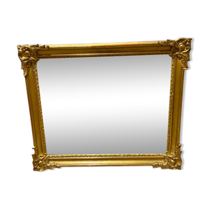 Miroir ancien doré