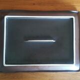 Japanese ceramic dish cracked effect