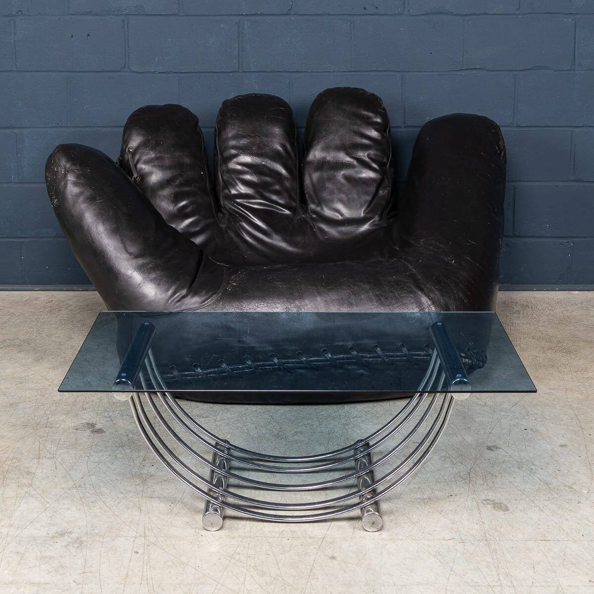 20thC "JOE" ARMCHAIR BY JONATHAN DE PAS, DONATO D'URBINO AND PAOLO LOMAZZ