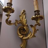 Applique 2 branches de style Louis XV