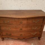 Commode a façade galbée de style Provençal XX siècle