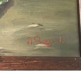 Reynols, French School Still Life with Flowers Early 20th Century