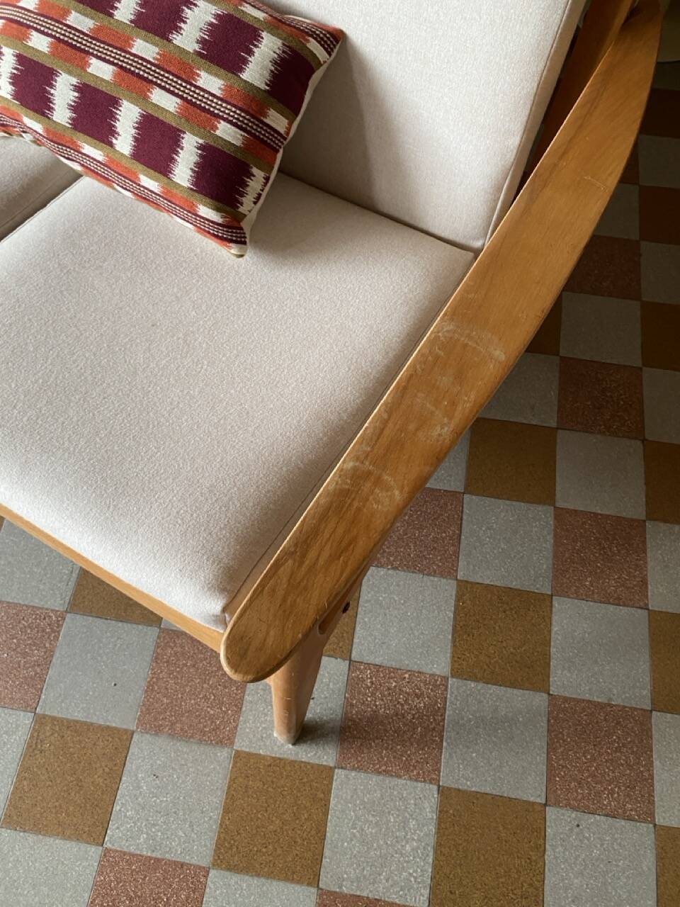 Scandinavian bench, 1960s