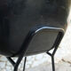 Black shell chair Pierre Guariche for Meurop 1960s