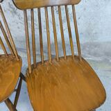 Pair of vintage Scandinavian chairs.