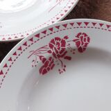 Hollow plates "Elise" Sarreguemines and Digoin