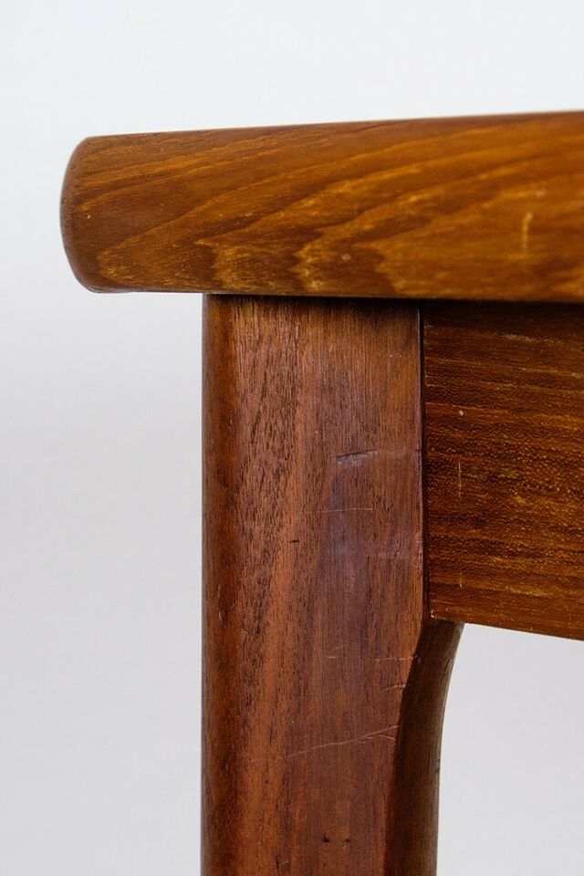 Danish teak meal table 60's with extension cords