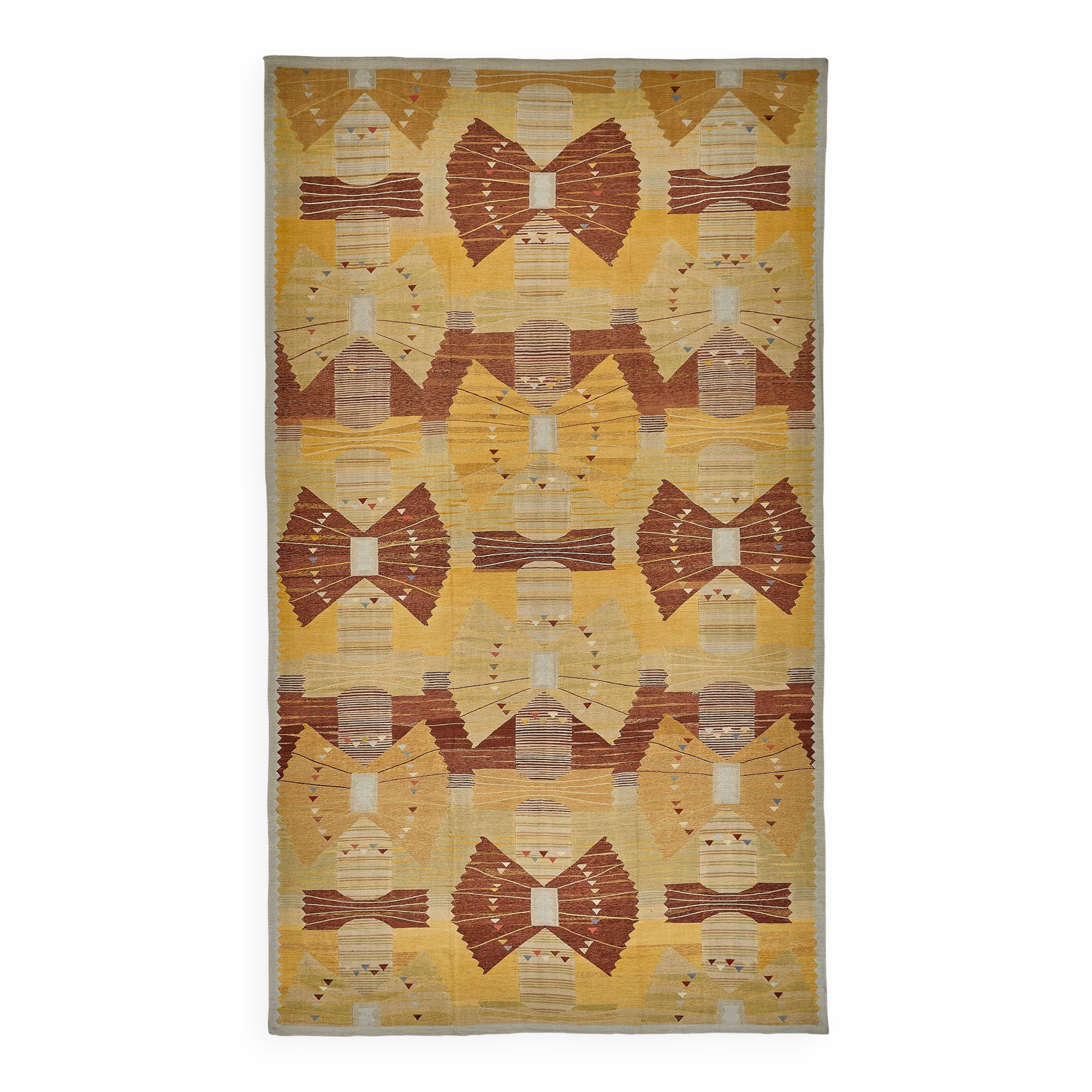 Contemporary Tribal Decorative Kilim 343 cm x 588 cm