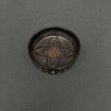 Odetta stoneware bowl with geometric decoration by HB Quimper