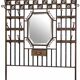 Colonial-inspired Art Nouveau wardrobe – Bevelled mirror 1939