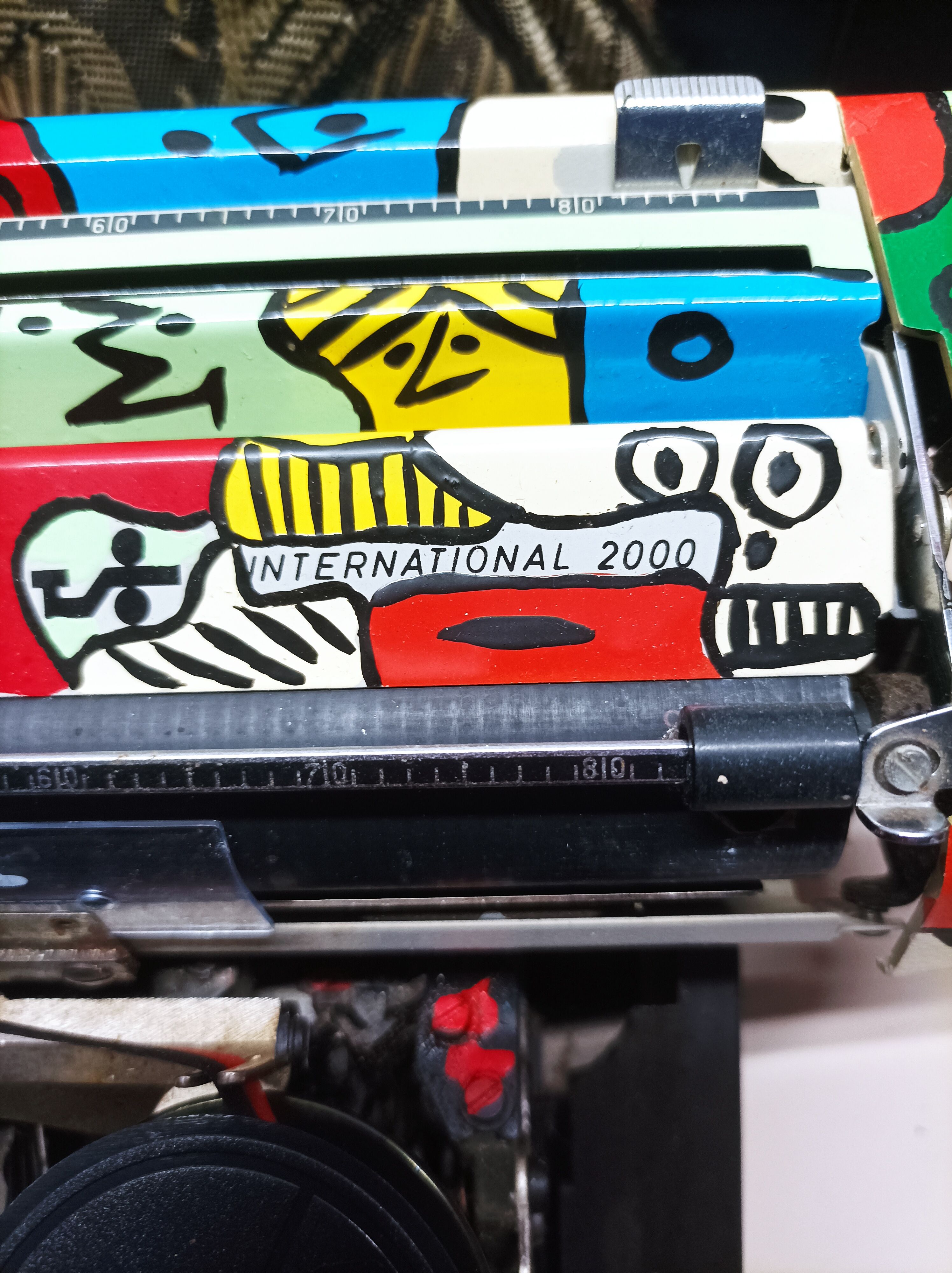 Custom Scheidegger International 2000 Typewriter