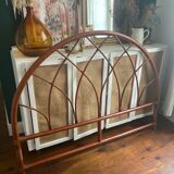 Rattan headboard