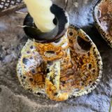 Bougeoir vintage en céramique