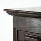 English antique archive cabinet with oak roll-up door from the 20th century