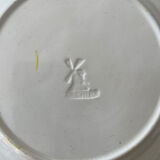 6 plates earthenware slips Moulin des Loups