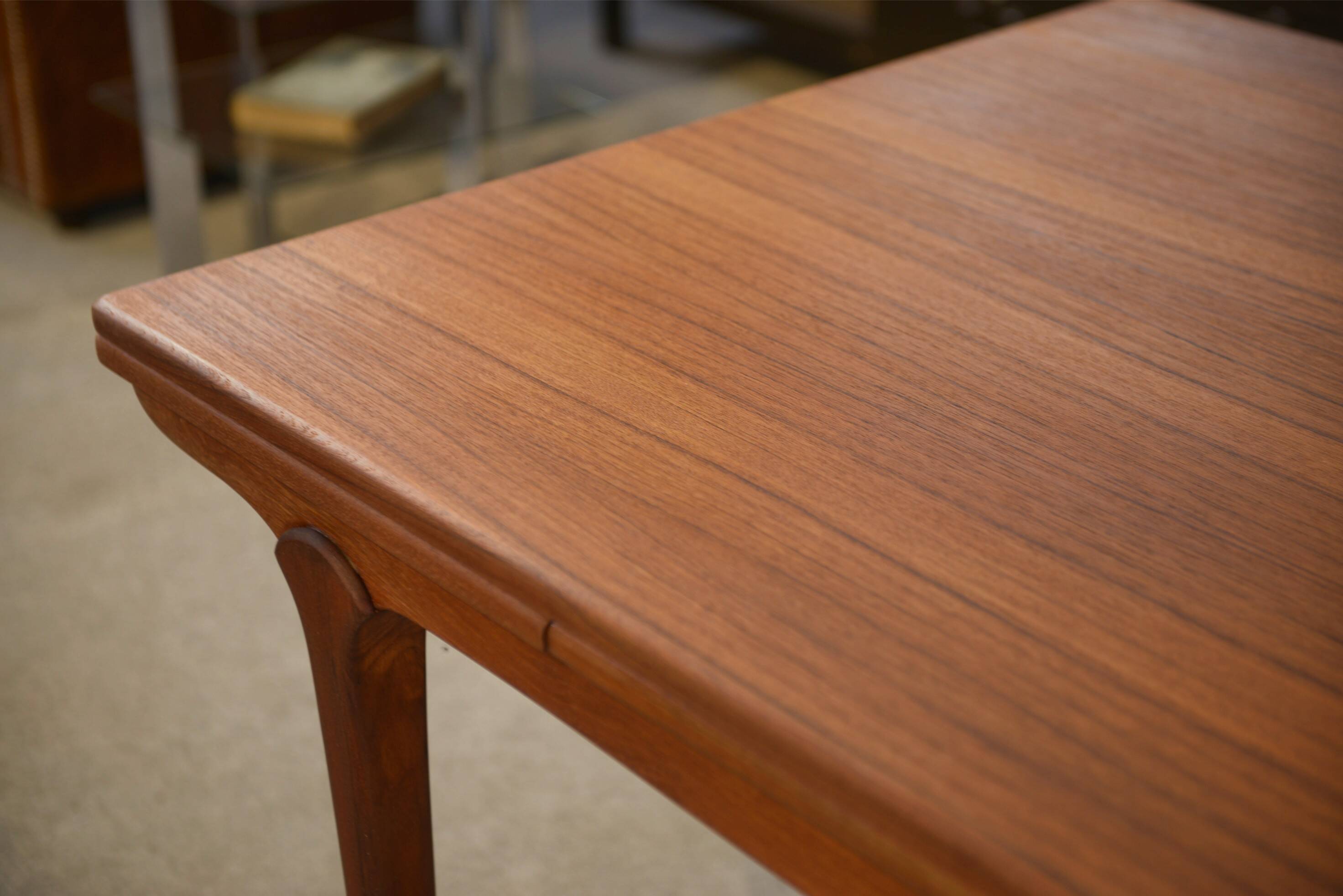 Scandinavian teak table Denmark 1960s