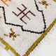 Handmade moroccan berber carpet 102 x 62 cm