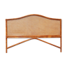 Headboard in bamboo and caning