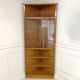 Vintage corner display bookshelf