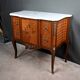 Commode sauteuse en marqueterie, style Transition Louis XV - Louis XVI – milieu XXe