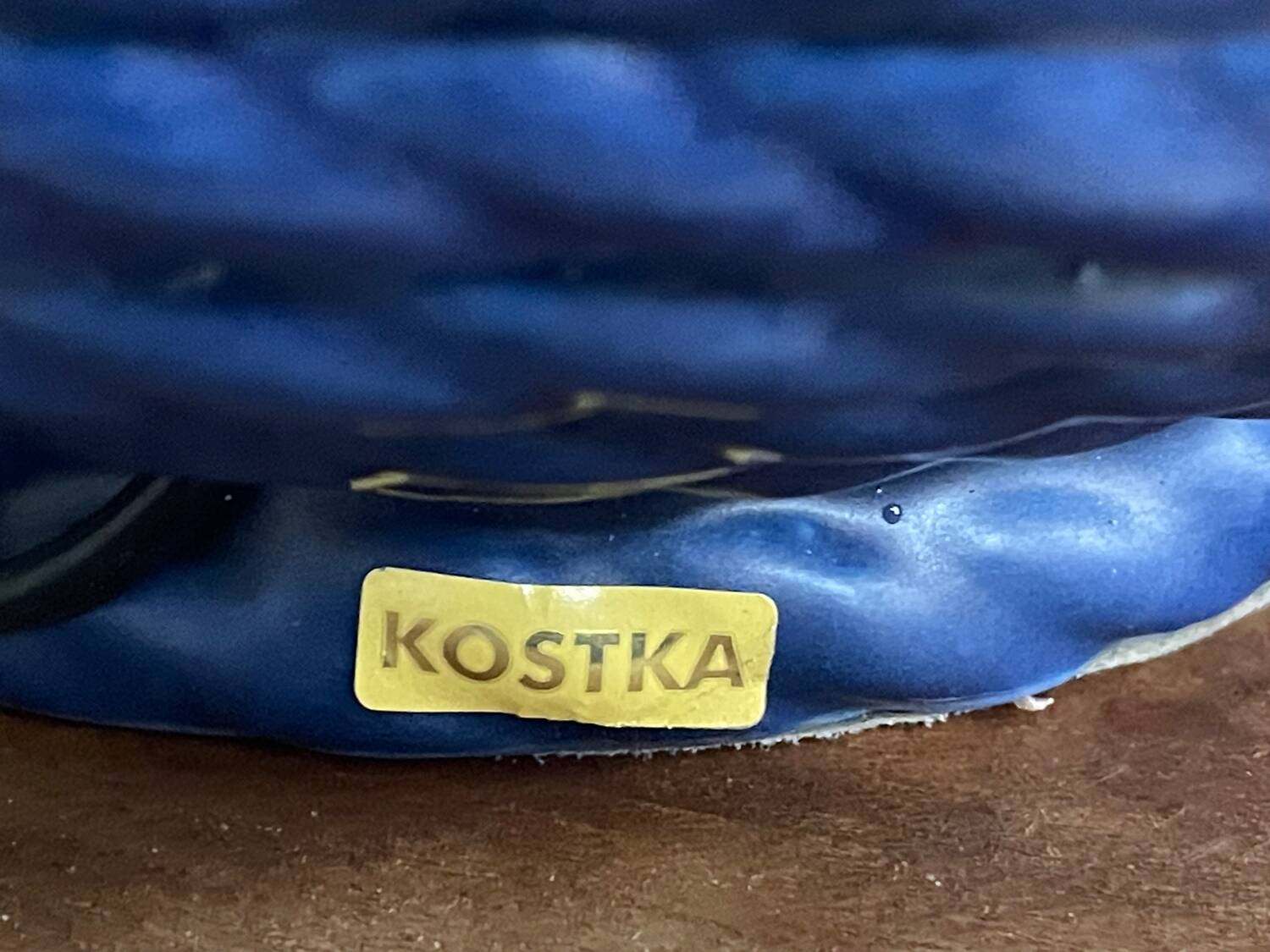 Vintage ceramic Kotska lamp