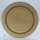 6 flat plates with a fine decoration of blue and gold borders.