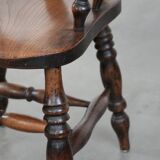 Antique English Highback Windsor Chair from the 18th Century