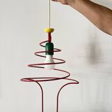 Spiral Pop Art Pendant Light, Ceiling Lamp, ESTO Austria, ´80