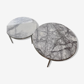 Tables basses en marbre